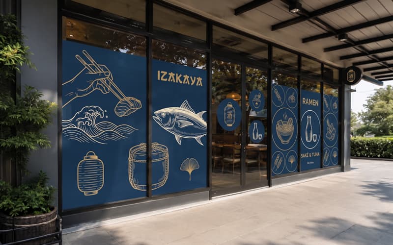 Sticker Indoor / Outdoor